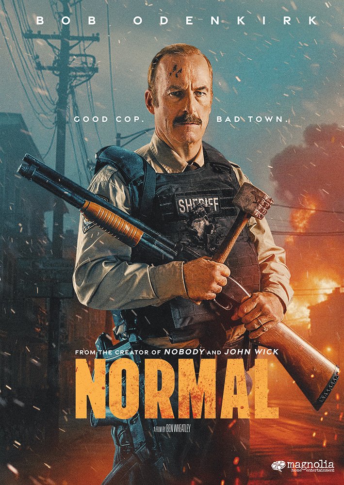 Normal official movie poster starring Bob Odenkirk